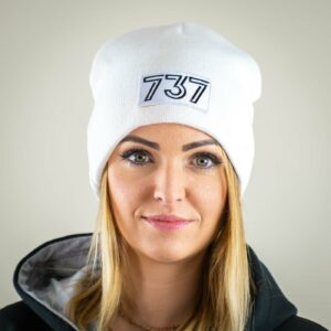 Bonnet blanc - 737 noir