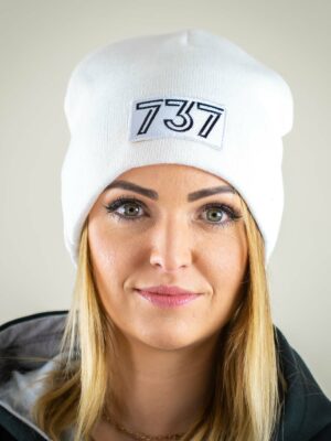 Bonnet blanc - 737 noir